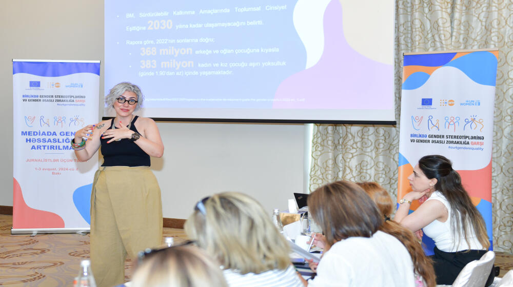 UNFPA country office in Azerbaijan organized a 3-day workshop for journalists and bloggers