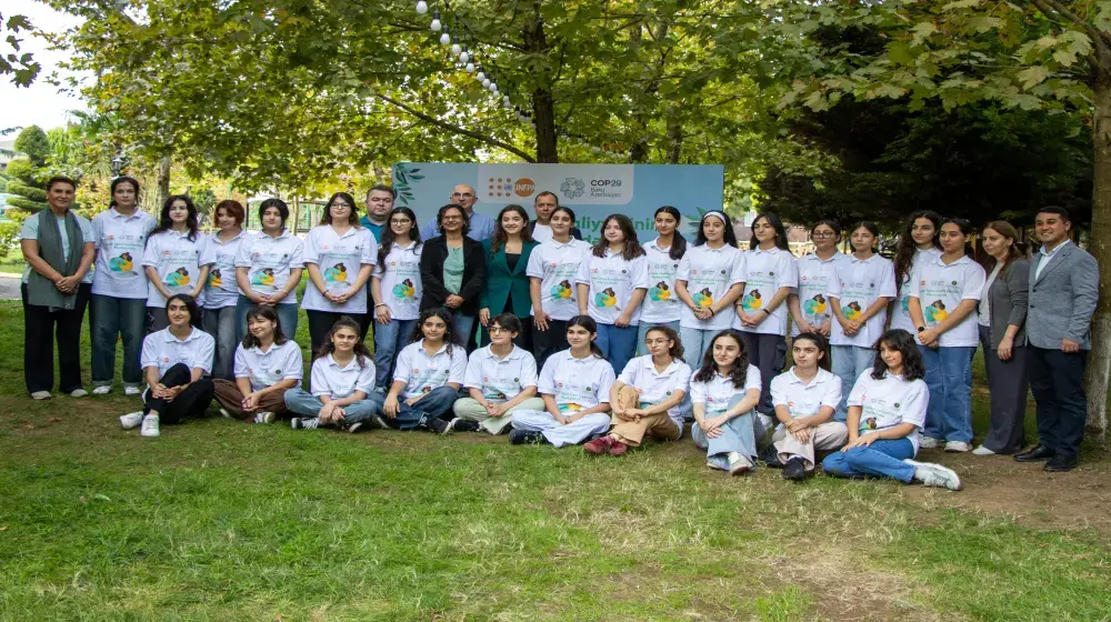 Strengthening the Voices of Young Girls for Climate Action Ahead of COP29 in Azerbaijan