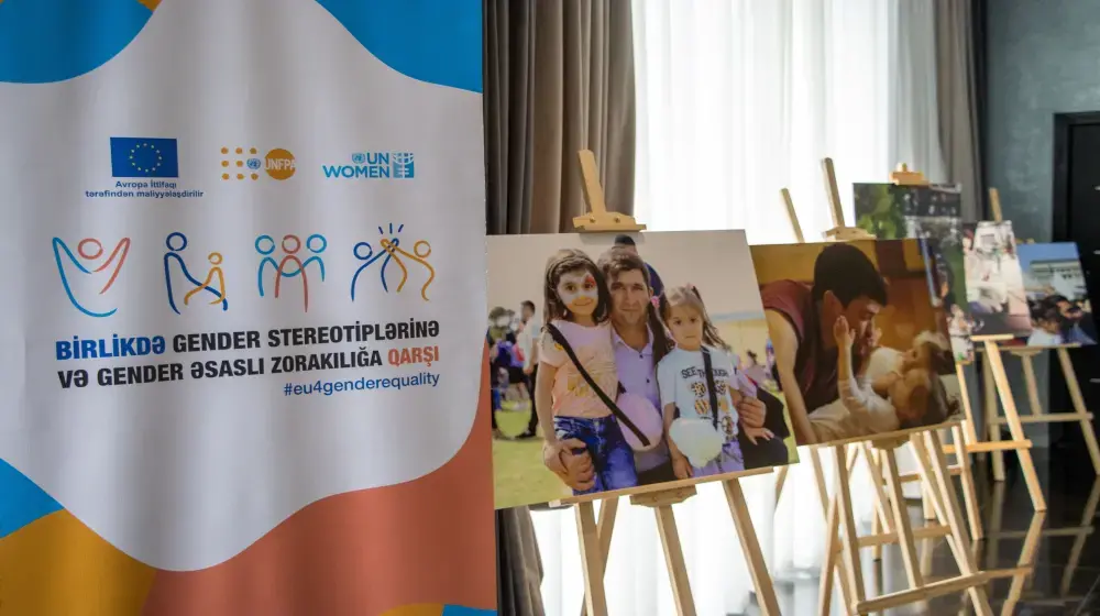 Responsible Fatherhood Exhibition as Part of UNFPA Azerbaijan’s Pre-COP29 Activities