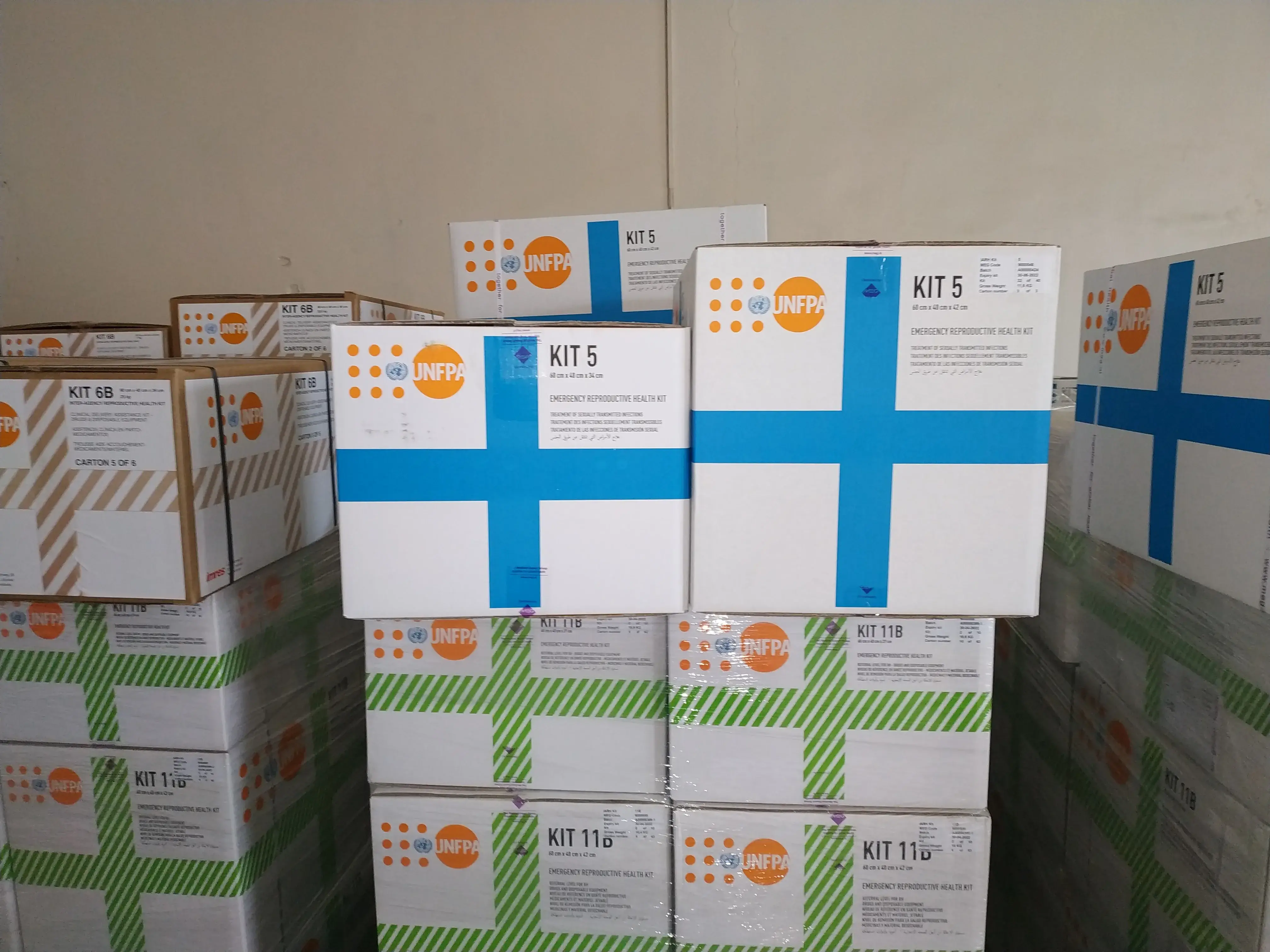 UNFPA delivers emergency ISRH kits to hospitals in areas affected by the recent conflict in Azerbaijan